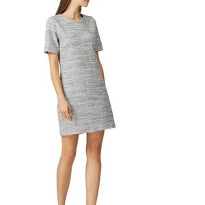 NWOT BRAND NEW Club Monaco Textured Tweed Short Sleeve Casual Shift Dress Sz S